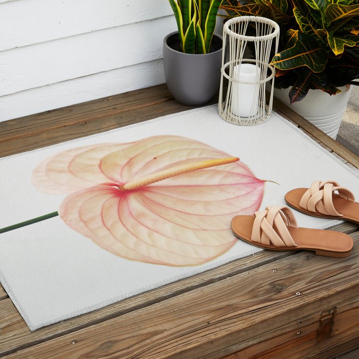 Calla Lily II Outdoor Rug Gallery Image 2