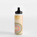 Floral Geometry 7 Water Bottle Gallery Image 2