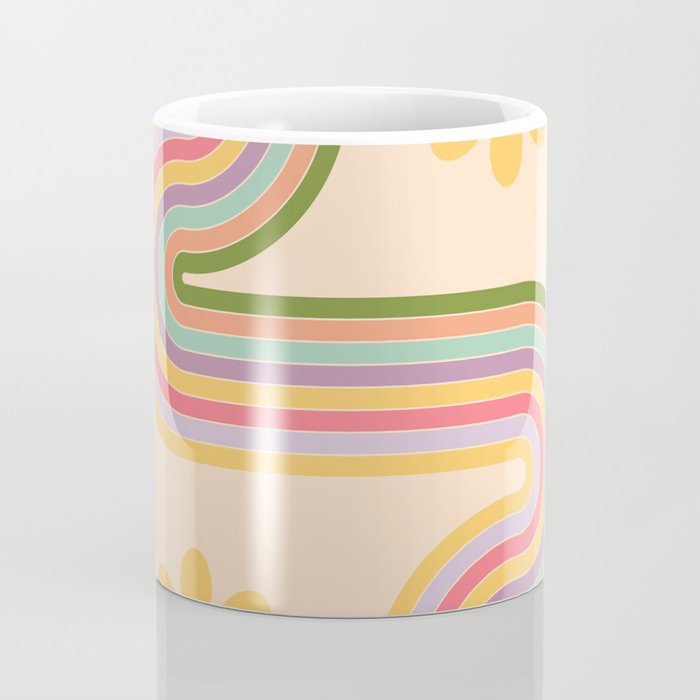 Floral Geometry 7 Coffee Mug Gallery Image 4