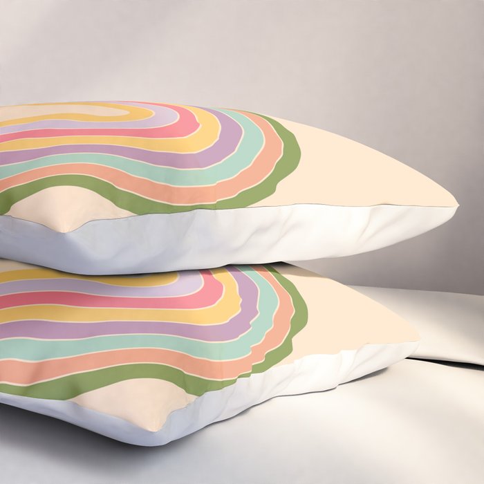 Floral Geometry 7 Pillow Sham Gallery Image 3
