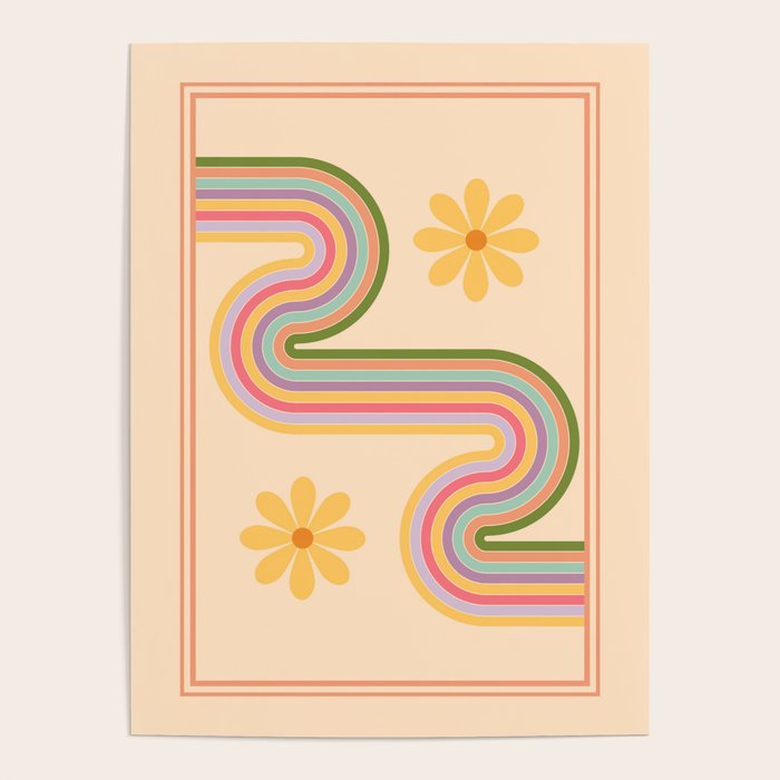 Floral Geometry 7 Poster Gallery Image 4