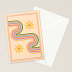 Floral Geometry 7 Stationery Card Gallery Image 2