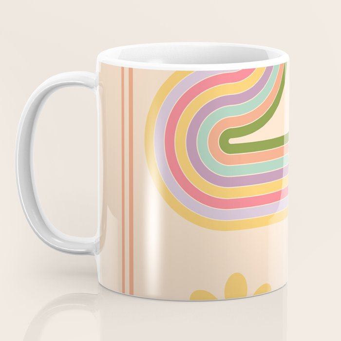 Floral Geometry 7 Coffee Mug Gallery Image 3