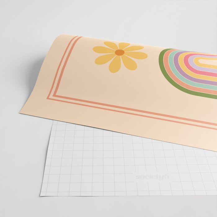Floral Geometry 7 Wrapping Paper Gallery Image 2