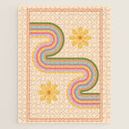 Floral Geometry 7 Jigsaw Puzzle Gallery Image 1