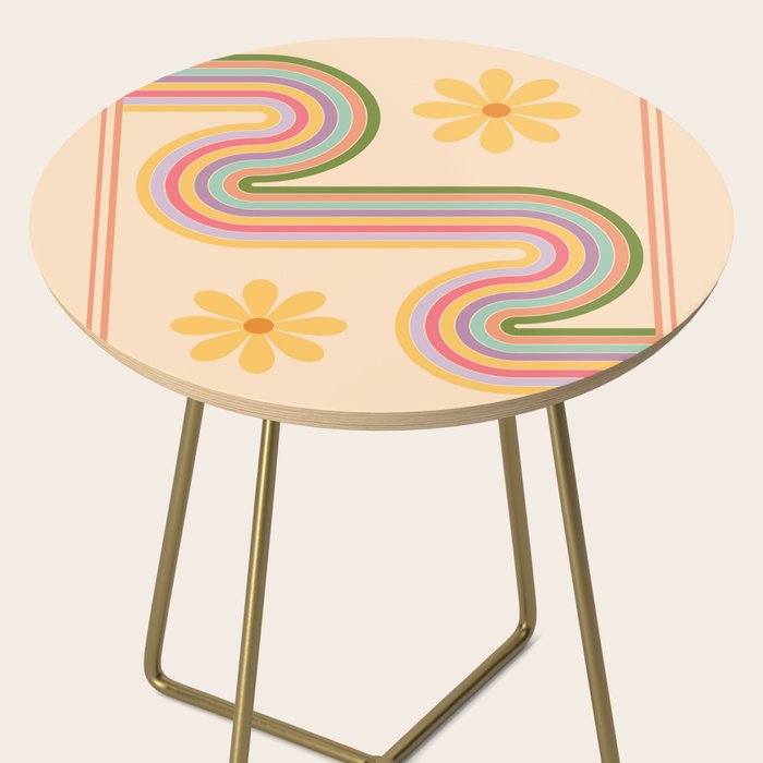 Floral Geometry 7 Side Table Gallery Image 2