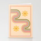 Floral Geometry 7 Stationery Card Gallery Image 2