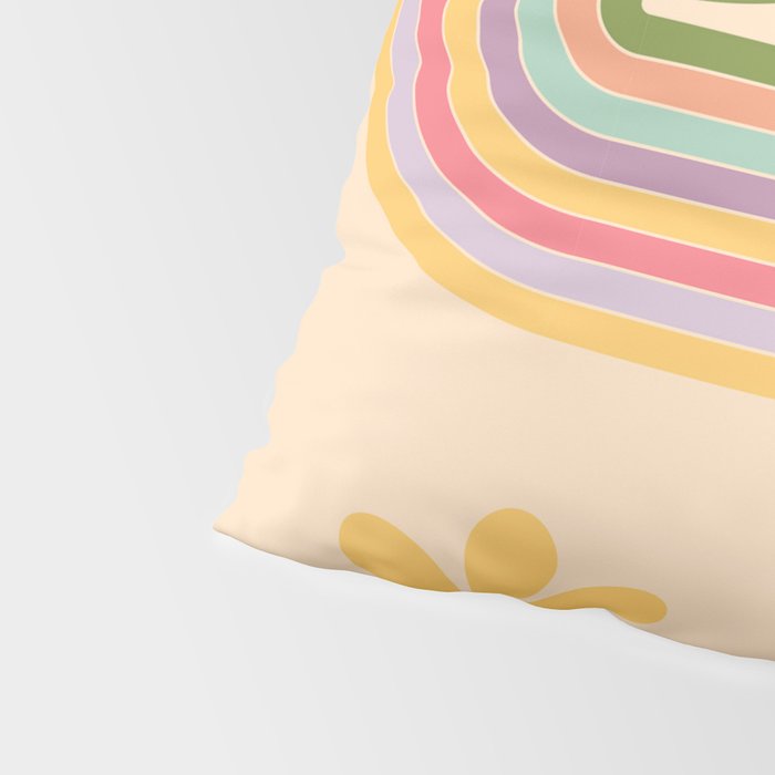 Floral Geometry 7 Pillow Sham Gallery Image 4