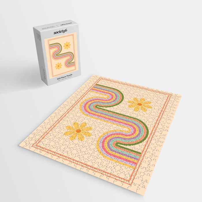 Floral Geometry 7 Jigsaw Puzzle Gallery Image 2
