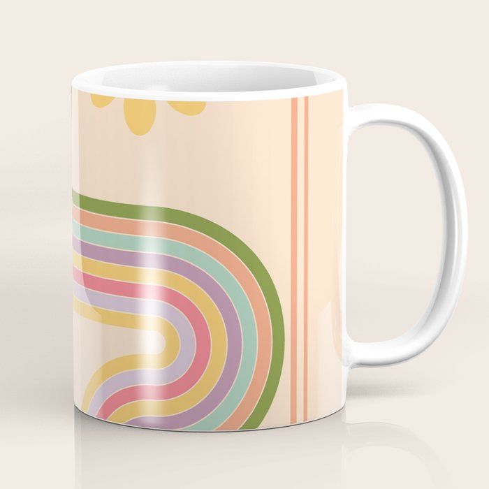 Floral Geometry 7 Coffee Mug Gallery Image 1