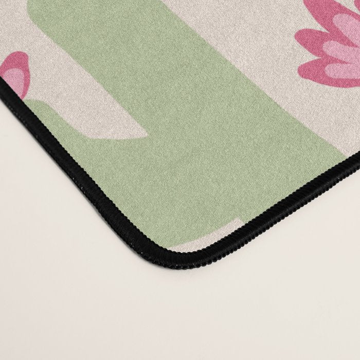 Cactus Garden - pastel Desk Mat Gallery Image 4