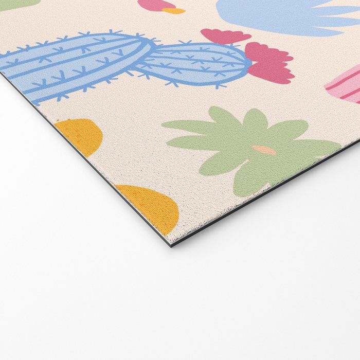 Cactus Garden - pastel Welcome Mat Gallery Image 2