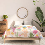 Cactus Garden - pastel Comforter Gallery Image 3