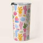 Cactus Garden - pastel Travel Mug Gallery Image 3