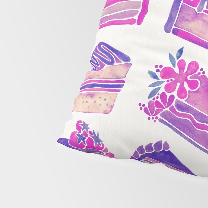 Cake Slices - Unicorn Palette Pillow Sham Gallery Image 4