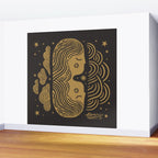 Gemini - Zodiac Sign Wall Mural Gallery Image 2