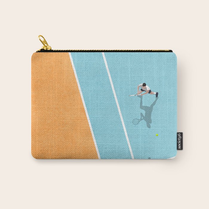Tennis Court Colors  Carry All Pouch Gallery Image 1