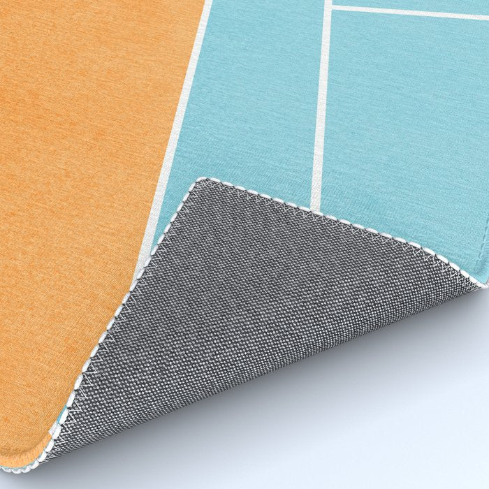 Tennis Court Colors  Rug Gallery Image 4