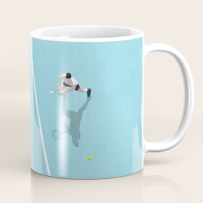 Tennis Court Colors  Coffee Mug Gallery Image 1
