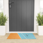 Tennis Court Colors  Welcome Mat Gallery Image 3