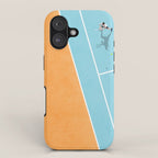 Tennis Court Colors  iPhone Case Gallery Image 1