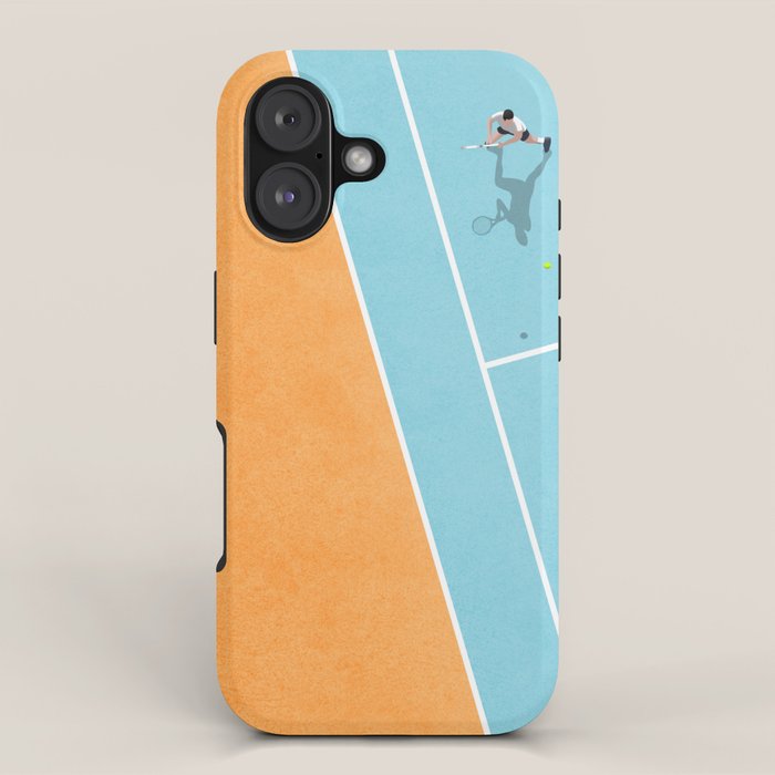 Tennis Court Colors  iPhone Case Gallery Image 1