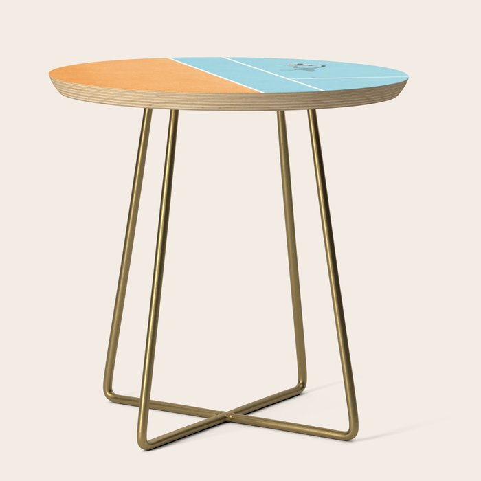 Tennis Court Colors  Side Table Gallery Image 1