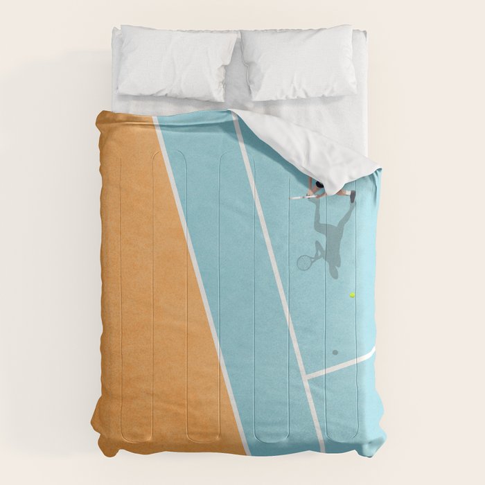 Tennis Court Colors  Comforter Gallery Image 6