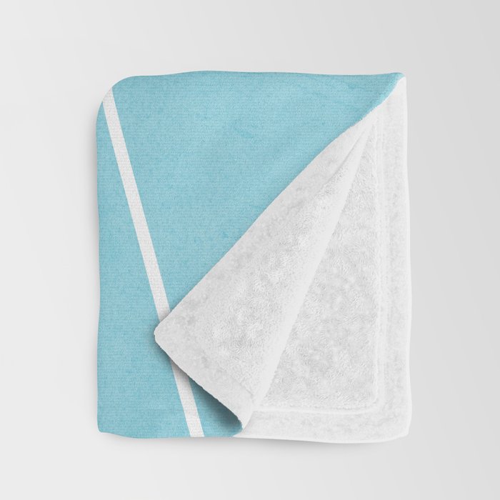 Tennis Court Colors  Throw Blanket Gallery Image 3