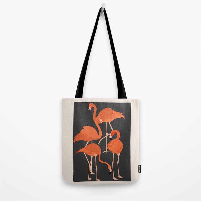 Graceful Flamingos 4 Tote Bag Gallery Image 2