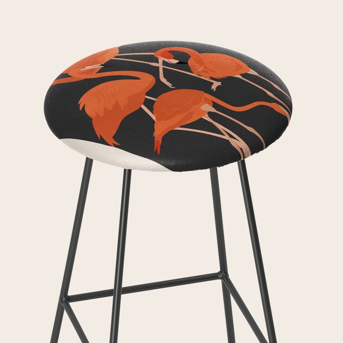 Graceful Flamingos 4 Stool Gallery Image 2