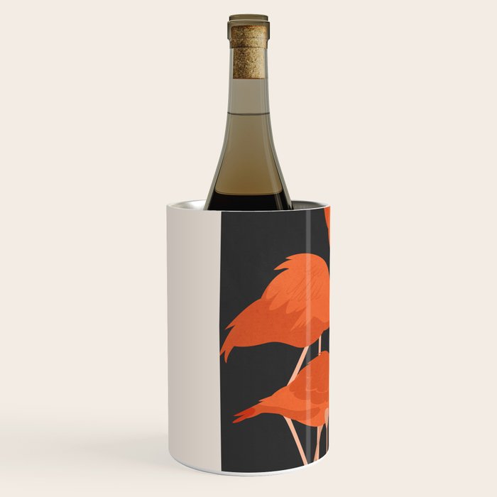 Graceful Flamingos 4 Wine Chiller Gallery Image 2