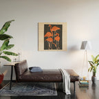 Graceful Flamingos 4 Wood Wall Art Gallery Image 2