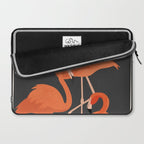 Graceful Flamingos 4 Laptop Sleeve Gallery Image 2
