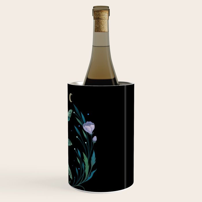 Lime Hawk Moths Night Wine Chiller Gallery Image 3
