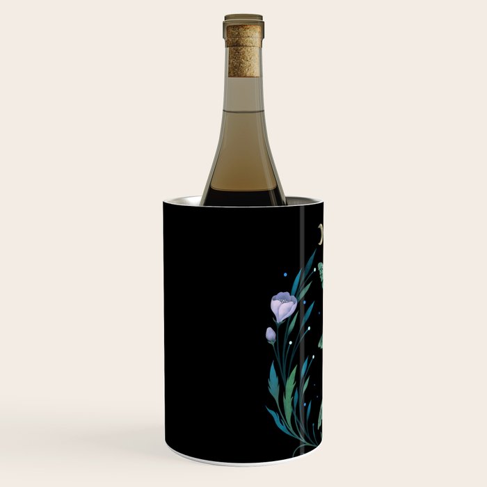 Lime Hawk Moths Night Wine Chiller Gallery Image 2