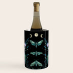 Lime Hawk Moths Night Wine Chiller Gallery Image 1
