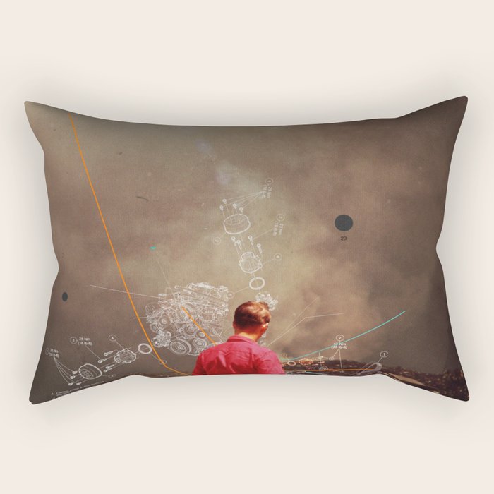 Weighing my Chances to Return Rectangular Pillow Gallery Image 1
