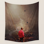 Weighing my Chances to Return Wall Tapestry Gallery Image 4