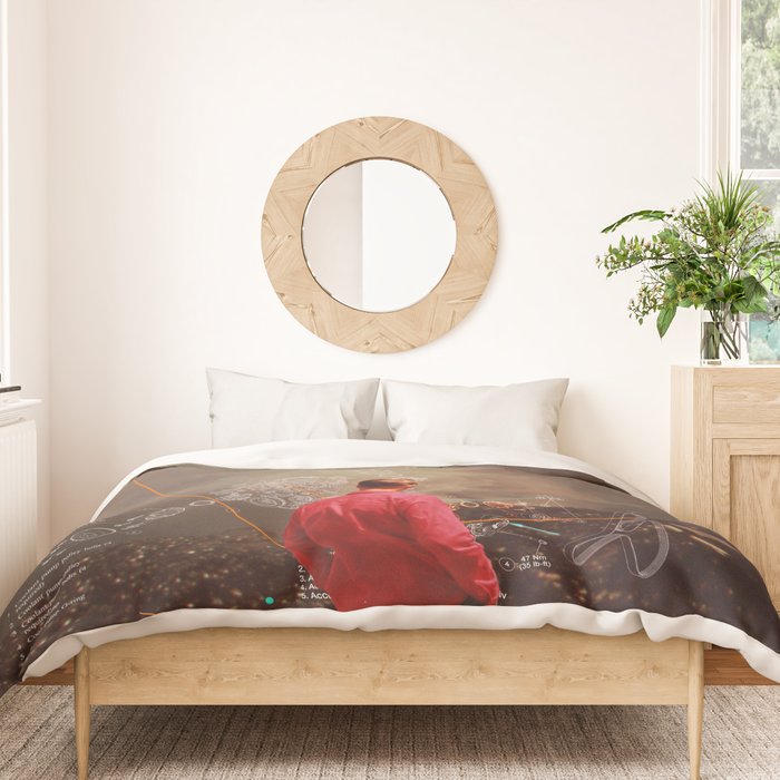 Weighing my Chances to Return Duvet Cover Gallery Image 3