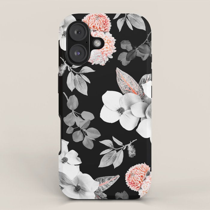 Night bloom - moonlit flame iPhone Case Gallery Image 1