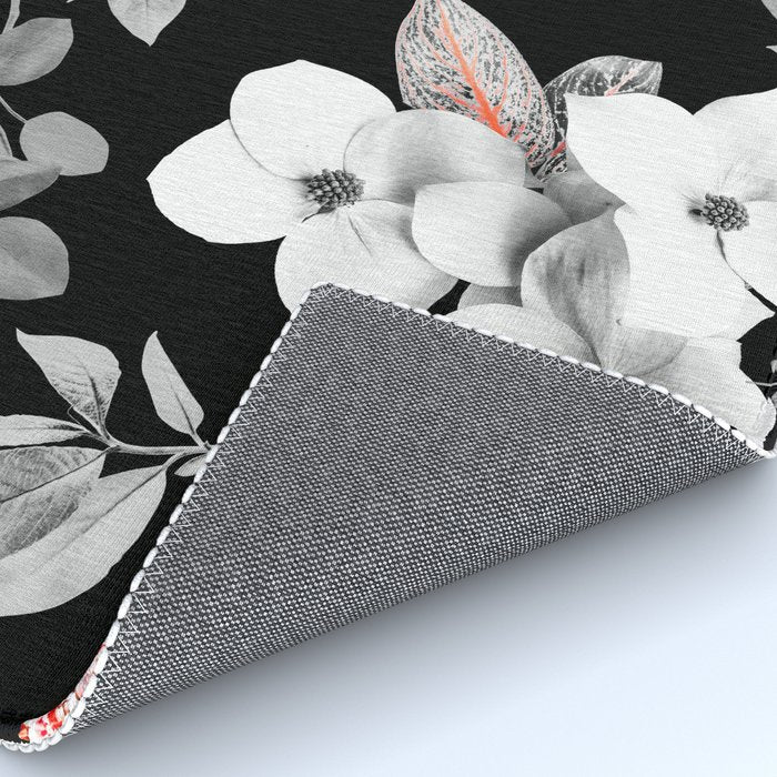 Night bloom - moonlit flame Rug Gallery Image 4
