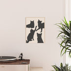 The Abstract Black Cats Poster Gallery Image 2