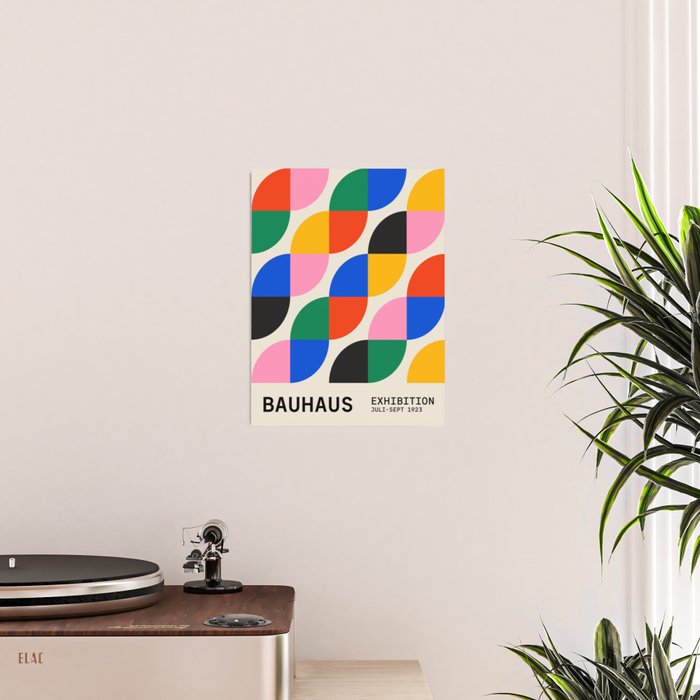 BAUHAUS 04: Exhibition 1923 | Mid Century Series  Poster Gallery Image 2