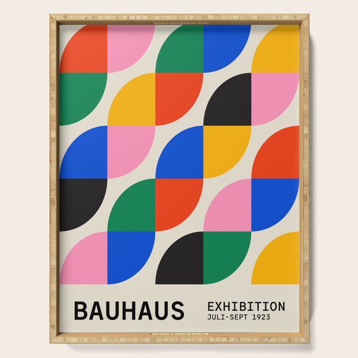 BAUHAUS 04: Exhibition 1923 | Mid Century Series  Serving Tray Gallery Image 1