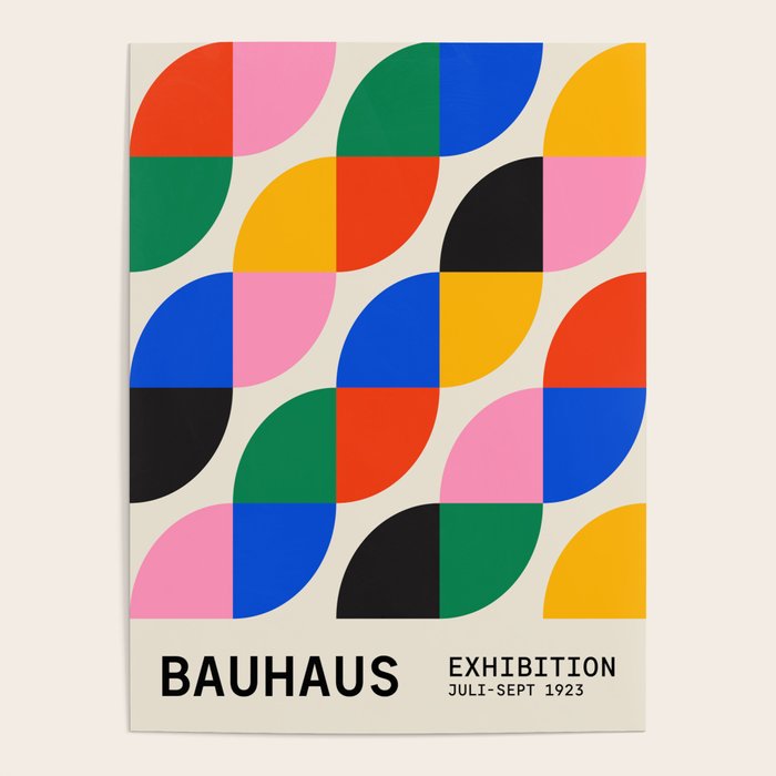 BAUHAUS 04: Exhibition 1923 | Mid Century Series  Poster Gallery Image 1
