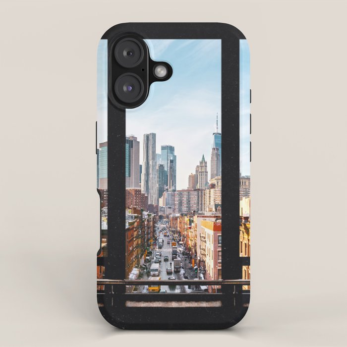 New York City Window Panoramic iPhone Case Gallery Image 1