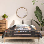 New York City Window Panoramic Comforter Gallery Image 3