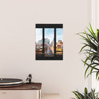 New York City Window Panoramic Poster Gallery Image 2