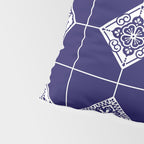 Talavera Mexican Tile - Porcelain Palette Pillow Sham Gallery Image 4